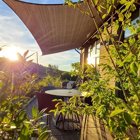 Odenwald-Lodge Mit Infrarotsauna Und E-Ladestation Im Naturpark Odenwald "Haus Himmelblau" Reichelsheim Dış mekan fotoğraf